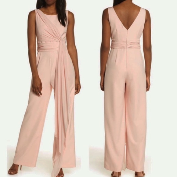 cascading tie jumpsuit eliza j